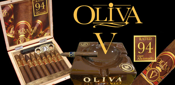 Oliva Serie V Cigars, Samplers & Ashtray